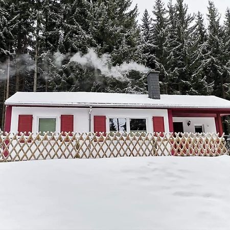 Erzgebirgsidyll Breitenbrunn - Waldhaus Neuer Anbau Eksteriør bilde