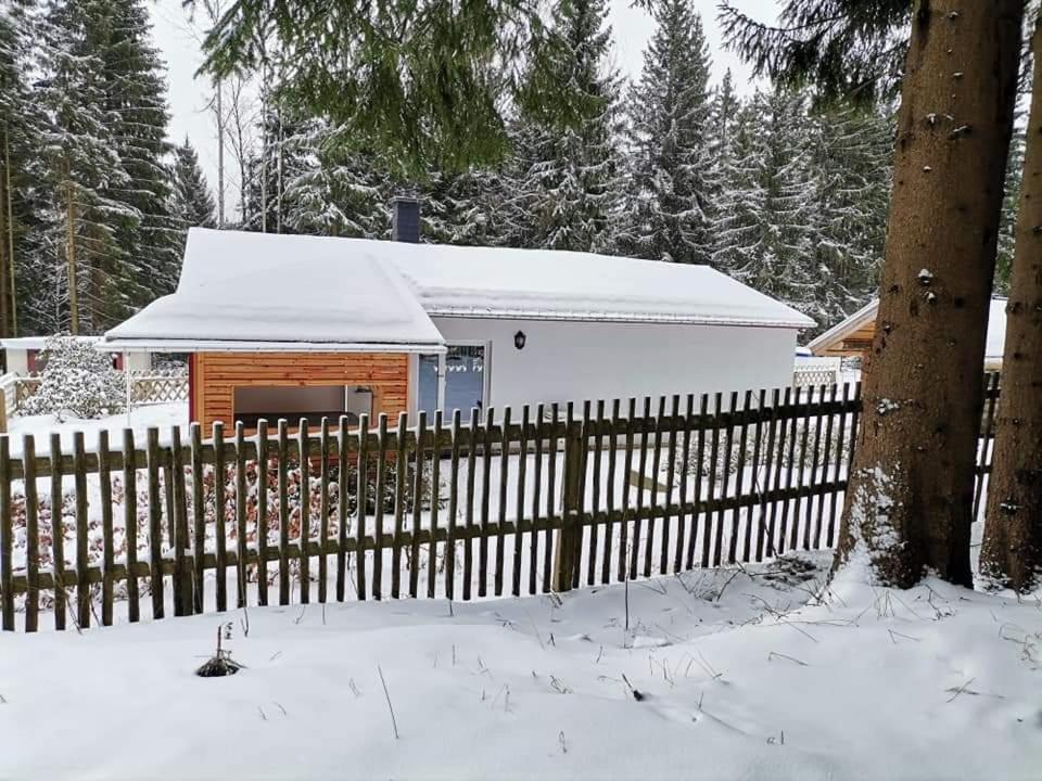Erzgebirgsidyll Breitenbrunn - Waldhaus Neuer Anbau Eksteriør bilde